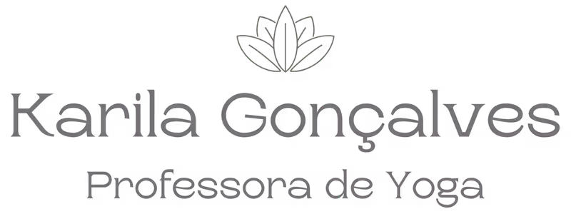logomarca Karila professora de Yoga